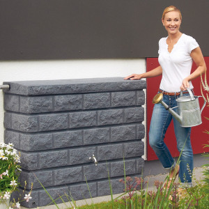 Rezervor apa pluviala Rocky, culoare granit