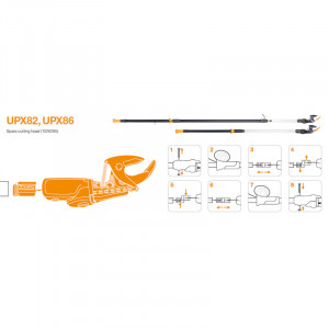 Cap de schimb foarfeci Fiskars UPX82, UPX86